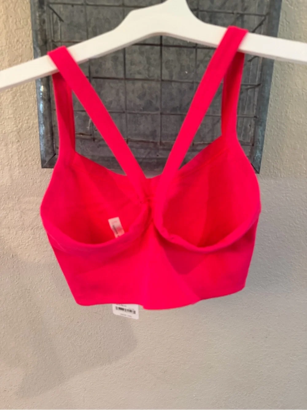 Free People Ribbed Pink Cropped Tank - Picture 3 of 4